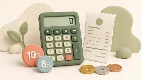 消費税を計算のプレビュー